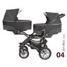 Коляска для двойни 2 в 1 Babyactive Twinni
