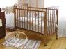 Детская кроватка на колесиках Красная звезда Можга Лия С 610