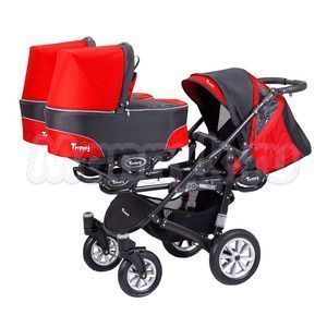 Коляска для тройни 2 в 1 Babyactive Trippy