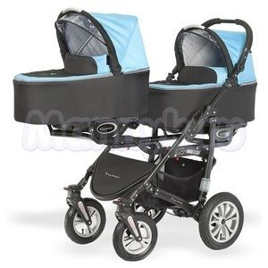Коляска для двойни 2 в 1 Babyactive Twinni