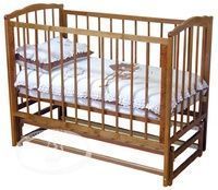 Детская кроватка с продольным маятником Красная звезда Можга Кристина С 614