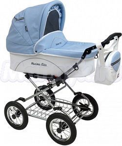Коляска 2 в 1 Maxima Elite Кожа