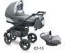 Коляска 3 в 1 Camarelo Q12 Sport