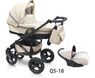 Коляска 3 в 1 Camarelo Q12 Sport