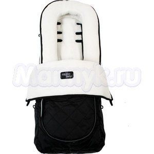 Конверт-муфта для ног Valco Baby Deluxe Footmuff White Конверт-муфта для ног Valco Baby Deluxe Footmuff White
