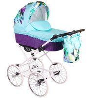 Коляска 3 в 1 Lonex Classic Retro Garden
