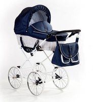 Коляска 2 в 1 Lonex Classic Retro R-White