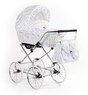 Коляска 3 в 1 Lonex Classic Retro R-White