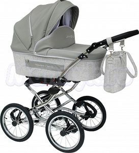 Коляска 3 в 1 Maxima Classic Кожа