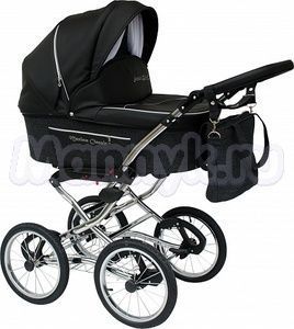 Коляска 2 в 1 Maxima Classic Кожа
