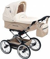Коляска 2 в 1 Maxima Elite XL Кожа