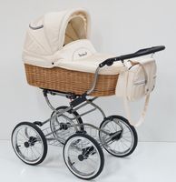 Коляска-люлька Reindeer Wiklina Eco-Line с автокреслом
