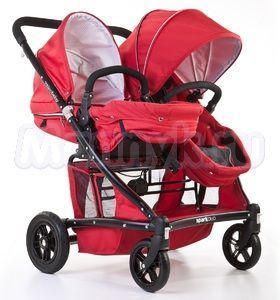 Коляска - трансформер для двойни и погодок Valco Baby Zee Spark Duo